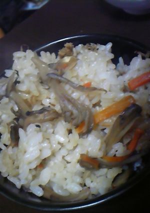 しょうが風味のきのこの炊き込みごはん-レシピのメイン写真
