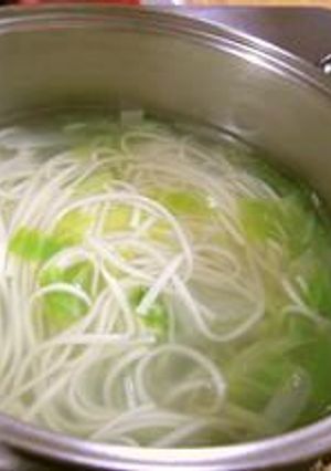 あったまる～引きずり出し【釜揚げうどん】-レシピのメイン写真