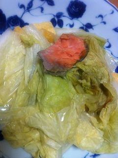塩鮭と白菜の蒸し煮-レシピのメイン写真