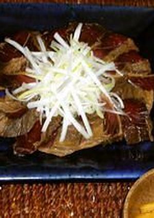マグロの切り落としで　たたき漬け-レシピのメイン写真