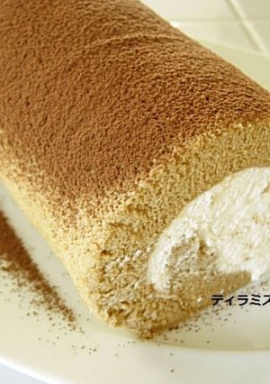 ティラミス風ロールケーキ-レシピのメイン写真