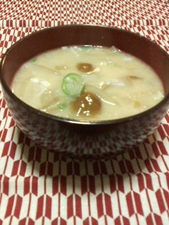 酒粕入り☆なめこ汁-レシピのメイン写真
