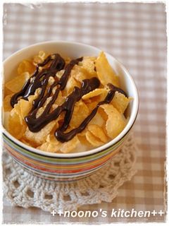 さくっとチョコフルーツヨーグルトパフェ❤-レシピのメイン写真