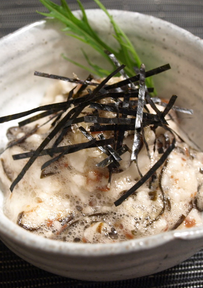 たたき長芋の梅肉和え-レシピのメイン写真