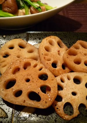 絶品！レンコンステーキ　バター醤油風味-レシピのメイン写真