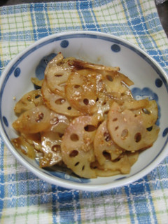 レンコンのきんぴら-レシピのメイン写真
