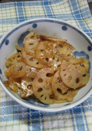 レンコンのきんぴら-レシピのメイン写真