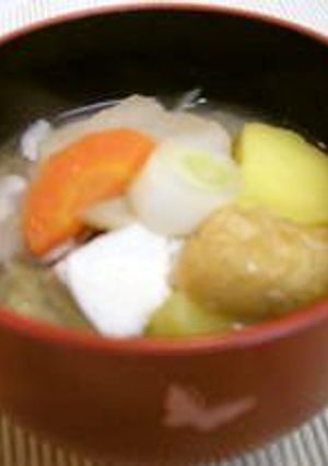 ぽっかぽか♪我が家の豚汁-レシピのメイン写真