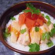 鶏雑炊 シンガポールチキンライス風