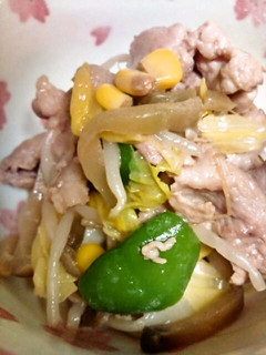 ザーサイ肉野菜炒め-レシピのメイン写真