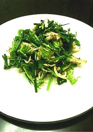 Ken房の簡単☆搾菜サラダ（パスタ有）-レシピのメイン写真