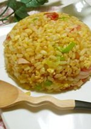 パラパラ目指して★ネギカマ炒飯★-レシピのメイン写真