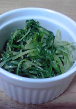 水菜の簡単辛子和え-レシピのメイン写真