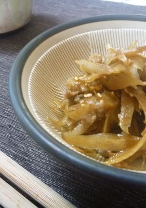 甘からきんぴらごぼう-レシピのメイン写真
