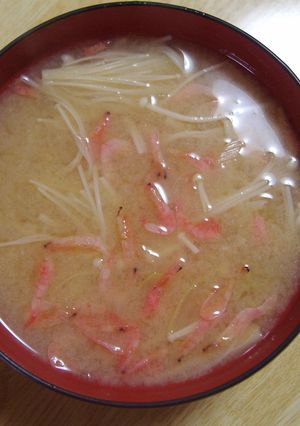 桜海老の味噌汁-レシピのメイン写真