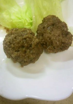 ミニハンバーグ【簡単レンジ】美味♪-レシピのメイン写真