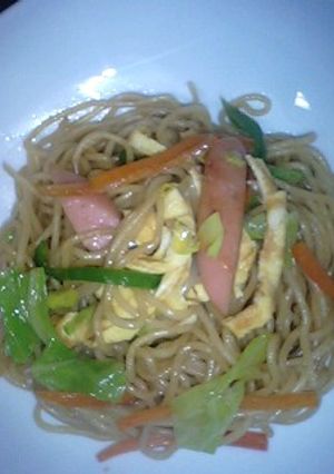 がっつりおいしい!!醤油やきそば-レシピのメイン写真