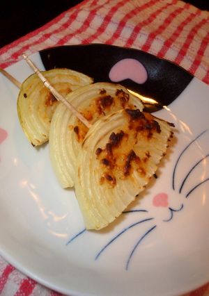 グリルで!玉ねぎのごま味噌焼き★-レシピのメイン写真