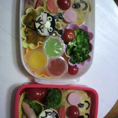 รูปของ キャラ弁☆アンパンマンオムライス♪