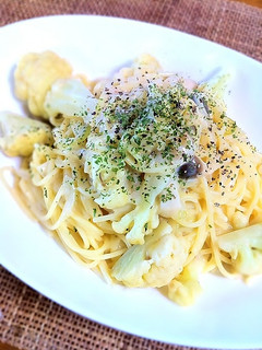 カリフラワーのクリームパスタ-レシピのメイン写真