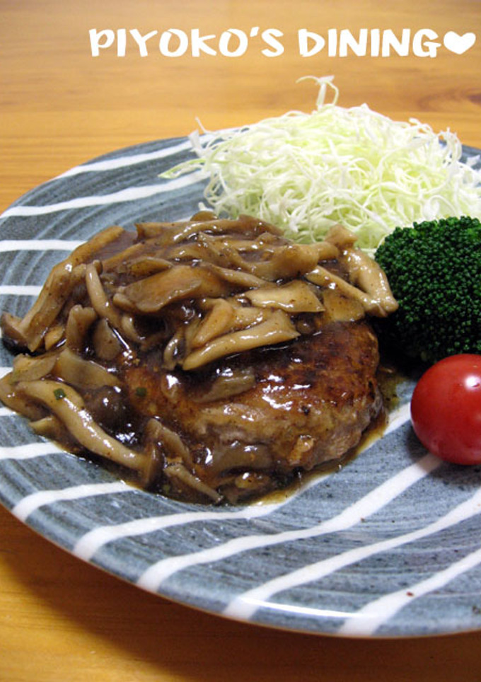簡単✿ヒガシマル和風あんかけハンバーグ-レシピのメイン写真