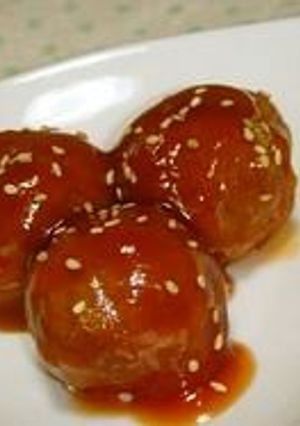 さっぱり甘酢あんの肉団子-レシピのメイン写真