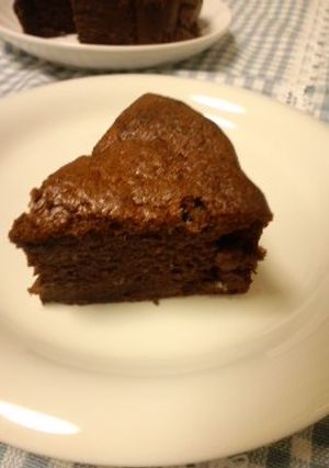 卵一個☆小さなバナナチョコレートケーキ-レシピのメイン写真