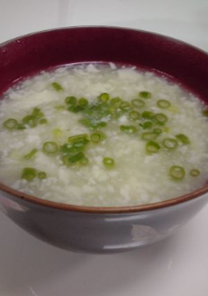 ☆簡単！くずし豆腐のふわふわスープ☆-レシピのメイン写真