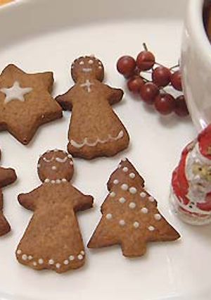Xmas ジンジャークッキー-レシピのメイン写真
