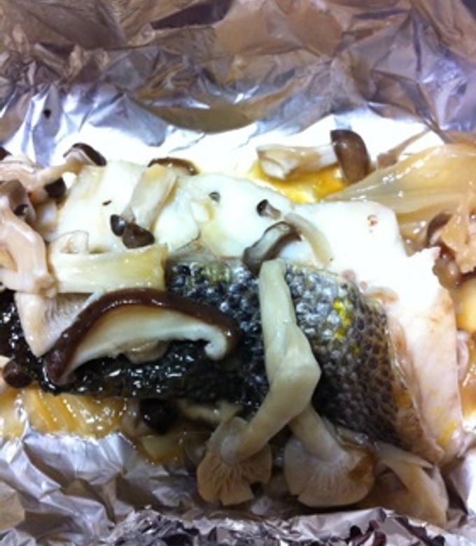 スズキのホイル焼き by 北崎葉之介 【クックパッド】 簡単おいしい 