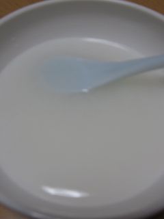 離乳食初期♪炊飯器でちょっと10倍がゆ-レシピのメイン写真