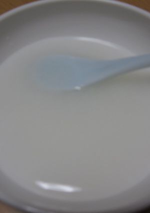 離乳食初期♪炊飯器でちょっと１０倍がゆ-レシピのメイン写真
