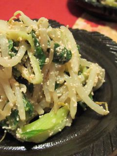 青梗菜ともやしのタラコ中華炒め-レシピのメイン写真