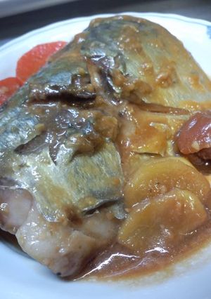 とろ～り☆サバの味噌煮（梅干入り）-レシピのメイン写真