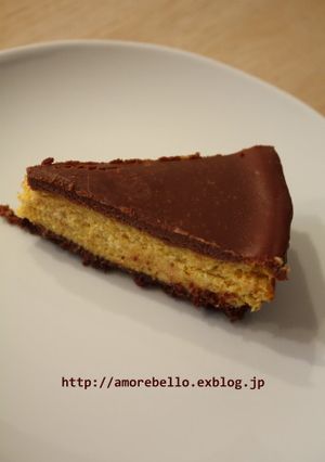 チョコレートとかぼちゃのチーズケーキ-レシピのメイン写真