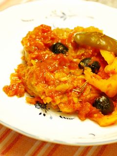 ローズマリーチキンのトマト煮込み-レシピのメイン写真