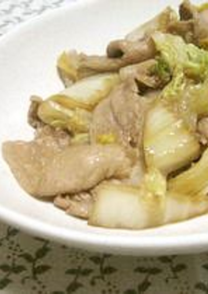 豚肉と白菜の生姜焼き風♪-レシピのメイン写真