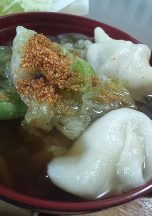 レタスたっぷり! 水餃子お汁-レシピのメイン写真