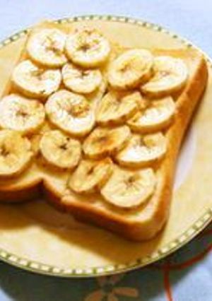 バナナトースト-レシピのメイン写真