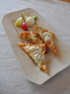 しめじとハムの揚げワンタン-レシピのメイン写真
