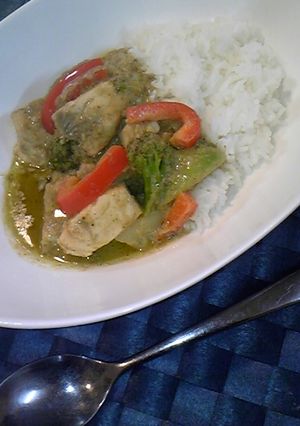簡単！グリーンカレー-レシピのメイン写真
