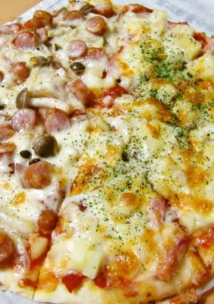 チーズがとろーり☆我が家のピザ-レシピのメイン写真