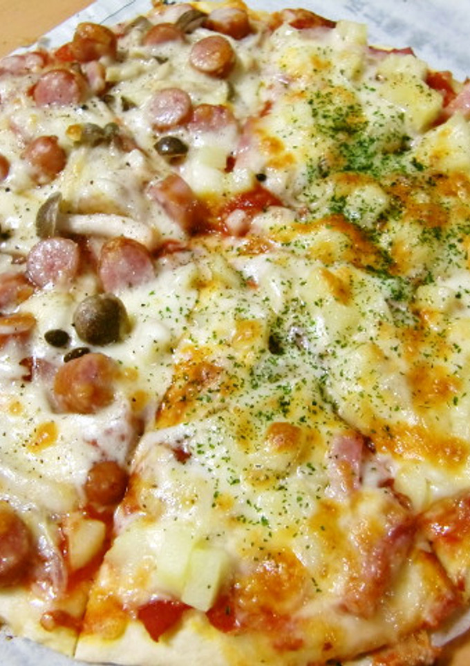 チーズがとろーり☆我が家のピザ-レシピのメイン写真