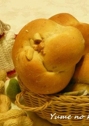 風味豊かなピーナッツパン-レシピのメイン写真