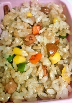 彩りチャーハン-レシピのメイン写真