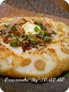 パリふわ!!蓮根のお好み焼き♪-レシピのメイン写真