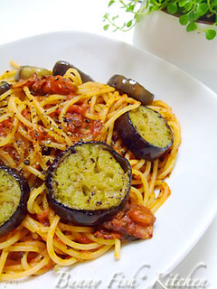 とろーりナスとベーコンのトマトパスタ♥-レシピのメイン写真