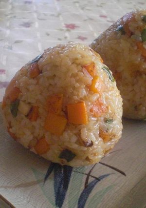 炒飯風焼きおにぎり-レシピのメイン写真
