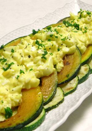 かぼちゃのタルタルのせ-レシピのメイン写真