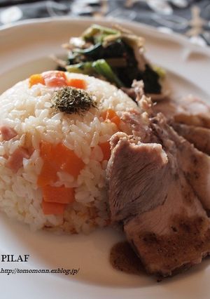 炊飯器deとっても簡単ピラフ-レシピのメイン写真